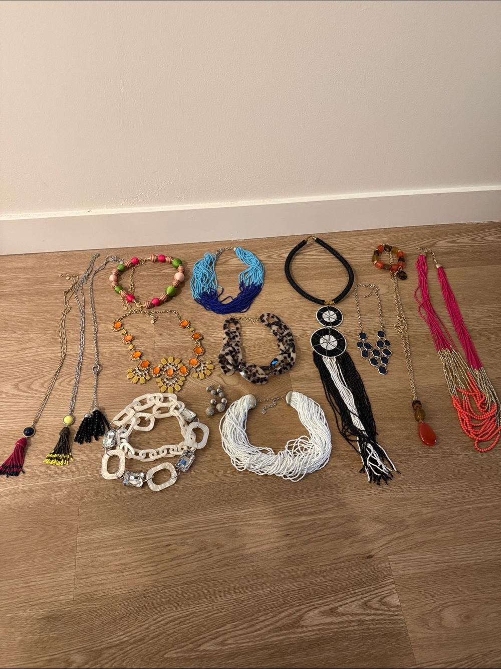 Assorted Women's Fashion Necklaces and Bracelets - Mixed Colors
